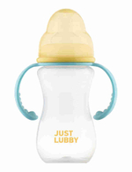 Поильник-непроливайка just lubby, мягк. нос., от 6 мес, 270 мл, РР арт.13970