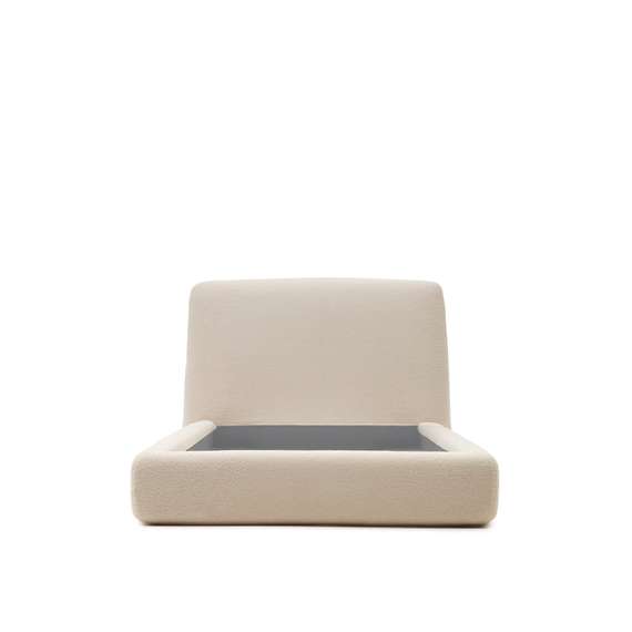 Кровать Martina со съемным чехлом из ткани букле для матраса 90х200 см