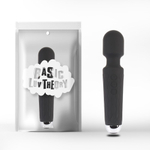 Черный жезловый вибратор Wacko Touch Massager - 20,3 см. (Цвет: черный)