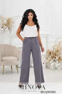 Брюки 2028-серый Minova