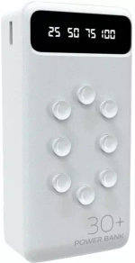Портативный аккумулятор 30000 mAh PB42S-30 More choice white