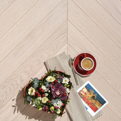 Инженерный паркет Coswick Дуб Акварельный Белый (Aqua White) Шелковое масло ультраматовое