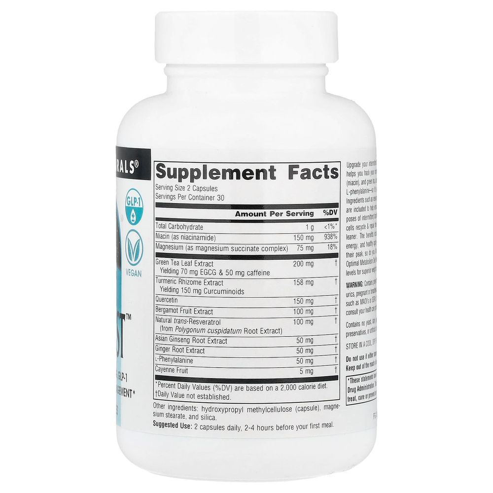 Source Naturals, RealFast™, 60 веганских капсул