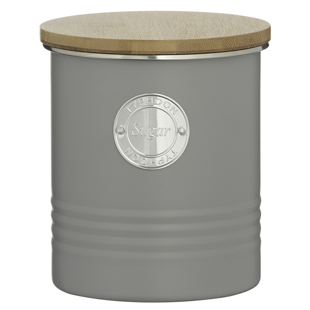 Емкость для хранения сахара Living серая 1л TYPHOON