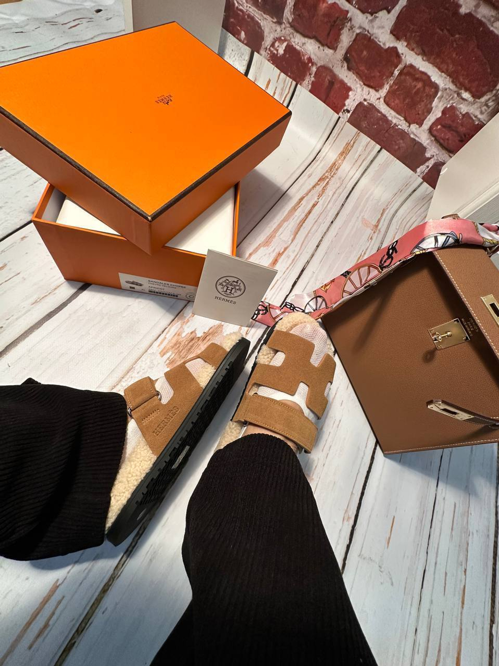 Шлепанцы Hermes, арт. 469023096