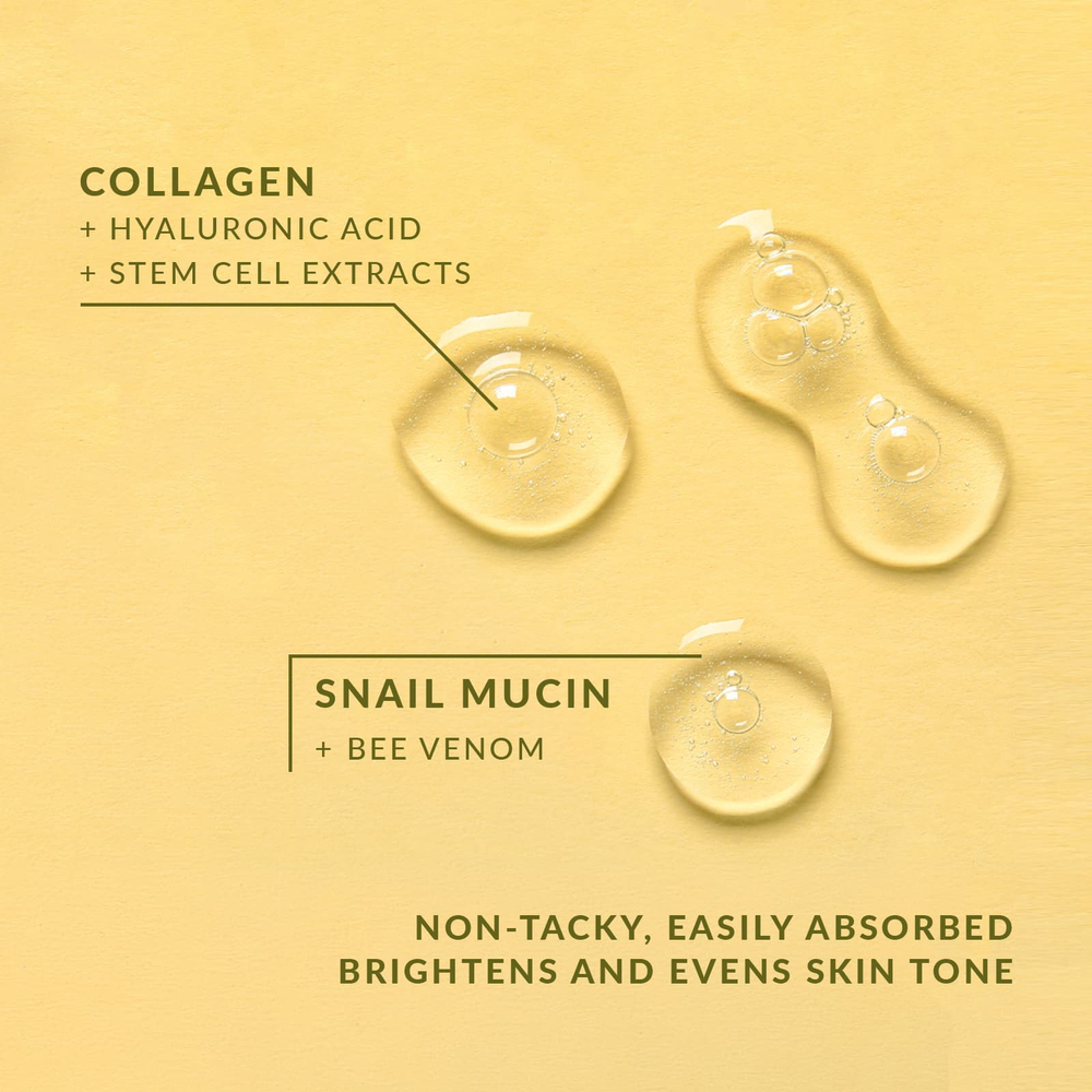 Idealove, Bee Ageless, сыворотка с улиткой и пчелиным ядом, 30 мл (1 жидк. унц.)