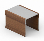 Направляющая верхняя однополозная (5,40 м) Вишня