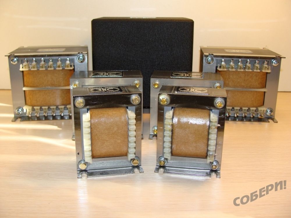 набор трансформаторов для лампового двухтакного усилителя