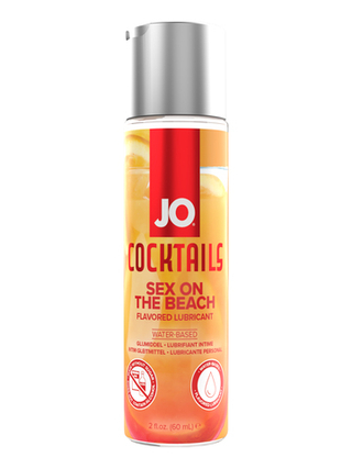 Лубрикант со вкусом коктейля "Секс на пляже" JO Cocktails - SEX ON THE BEACH - 60 мл