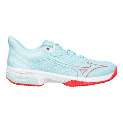 Женские теннисные кроссовки Mizuno Wave Exceed Tour 5 Clay Court Shoe Women - Turquoise, Coral