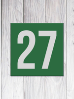 табличка с номером дома