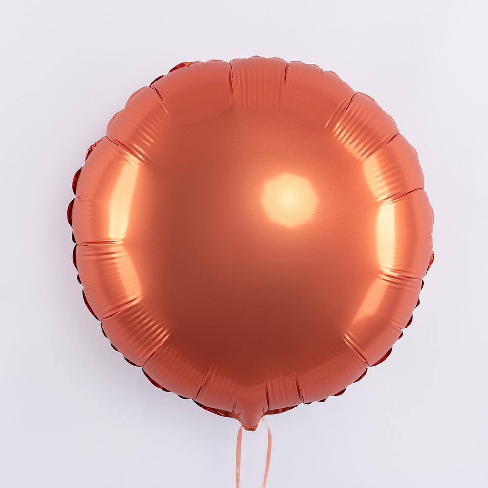 Круг 18" Оранжевый, Сатин Fm