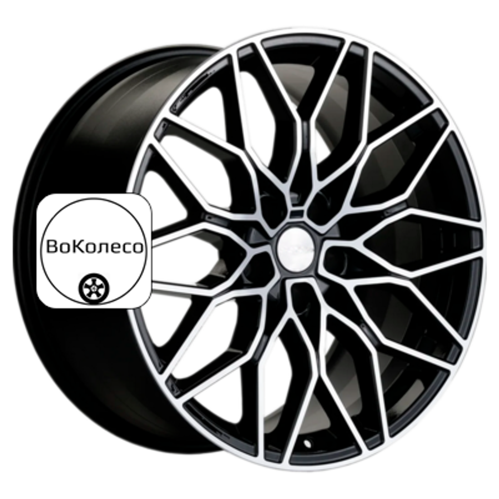 8,5x19/5x112 ET30 D66,6 KHW1902 (BMW Front) Black-FP Khomen Wheels