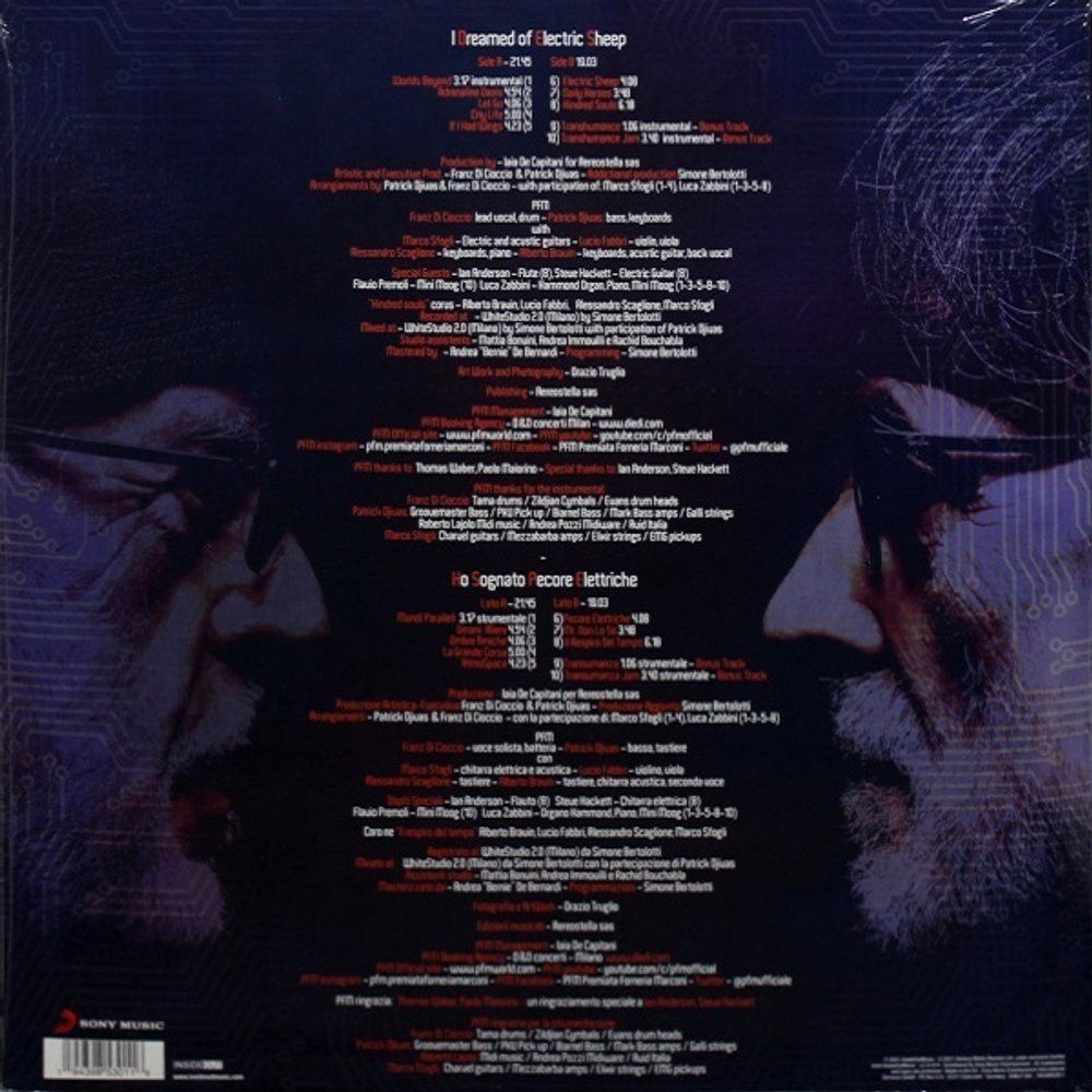 Premiata Forneria Marconi / I Dreamed Of Electric Sheep, Ho Sognato Pecore Elettriche (2LP+2CD)