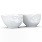 Набор чаш tassen, grinning & kissing, 100 мл, белый, 2 шт.