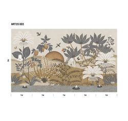 Пейзаж 2 Гранатовый оазис панно