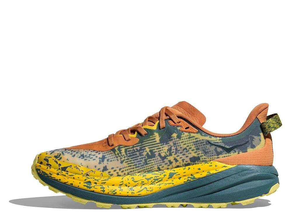 Кроссовки для бега мужские Hoka Speedgoat 6 М Желто-Оранжевые