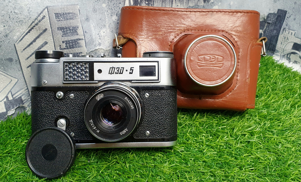 Фотоаппарат фэд-5 + Индустар 61 Л/Д 55 mm 2.8