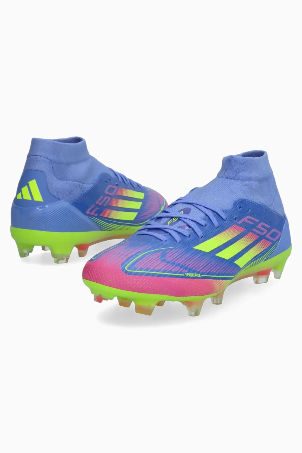 Бутсы adidas F50 Pro Mid FG для женщин - многоцветный