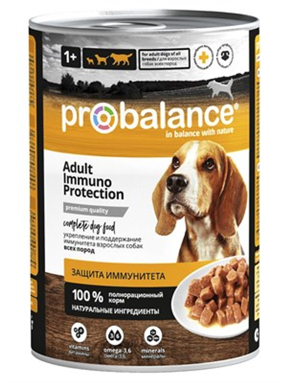 ProBalance Adult Immuno Protection Консервированный корм для собак, 415 гр.