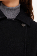 0113 Пальто женское (черный)