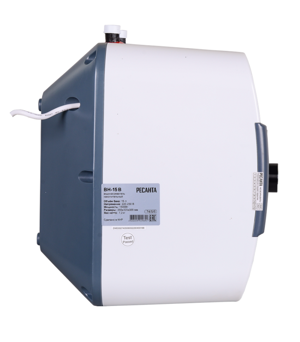 Водонагреватель накопительный ВН-15В Ресанта