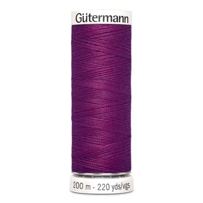 Нить Sew-All 200 м, Gutermann, 718 фиолетовая фуксия