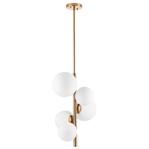 815053 Люстра CROCO 5х40W E14 ЛАТУНЬ