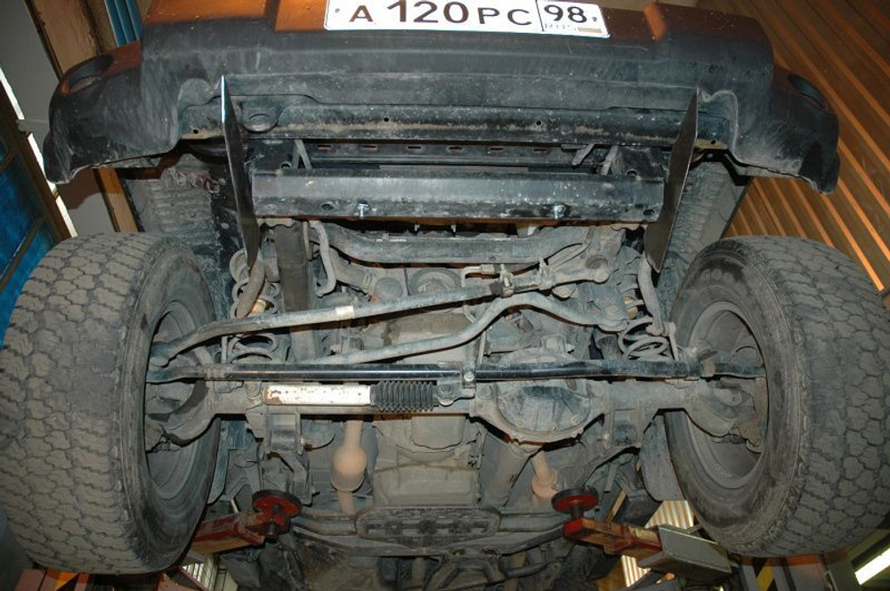 Защита рулевых тяг Sheriff для Jeep Wrangler III (JK) 2007-2014 арт.04.2275
