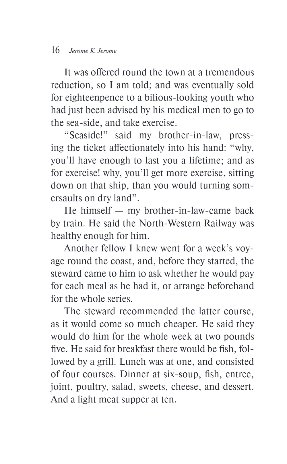 Three Men in a Boat (To Say Nothing of the Dog)