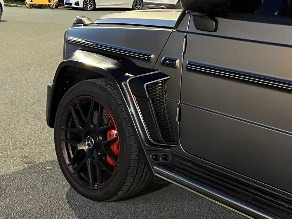 Пластиковый широкий обвес для Mercedes-Benz G-class W465 G63 G350 G580 G550 G500 2025 Гелик Гелентваген