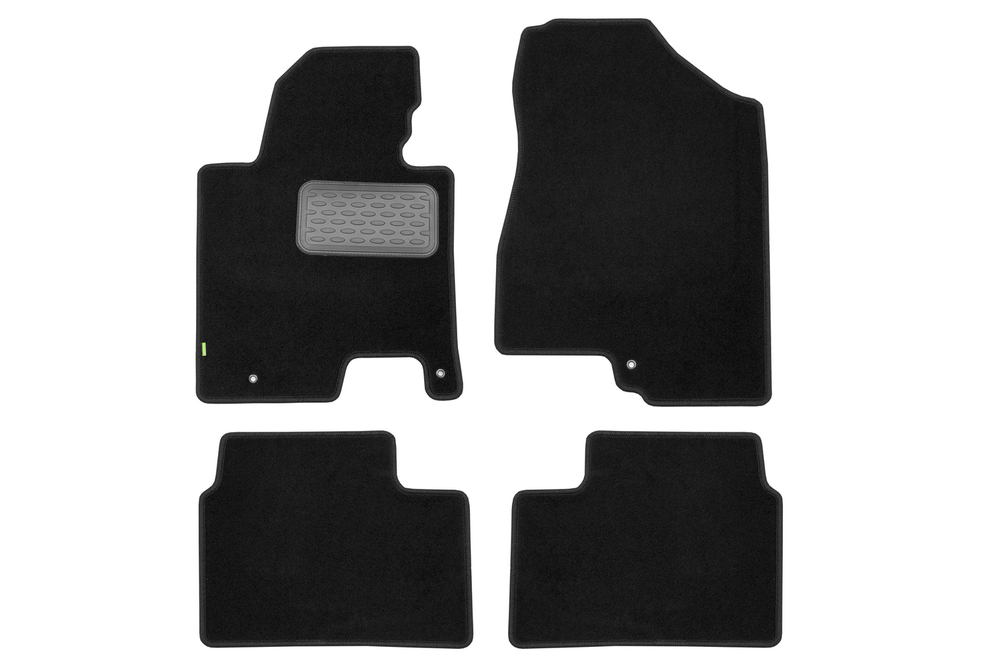 Коврики в салон Klever Standard KIA Ceed АКПП 2012-2015, 2015-2018, хб., ун., 4 шт. (текстиль) Klever.KVR02254501210KH