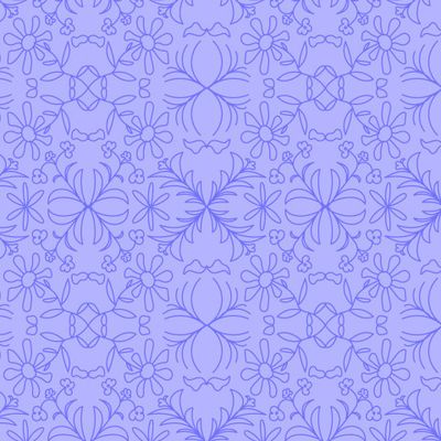 Floral geometric fantasy   floral damask