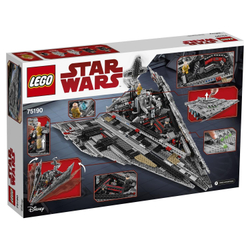 LEGO Star Wars: Звёздный разрушитель Первого Ордена 75190 — First Order Star Destroyer — Лего Звездные войны Стар Ворз