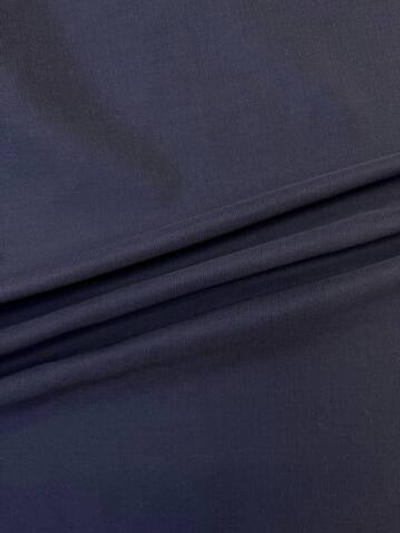 Хлопок с шелком синий