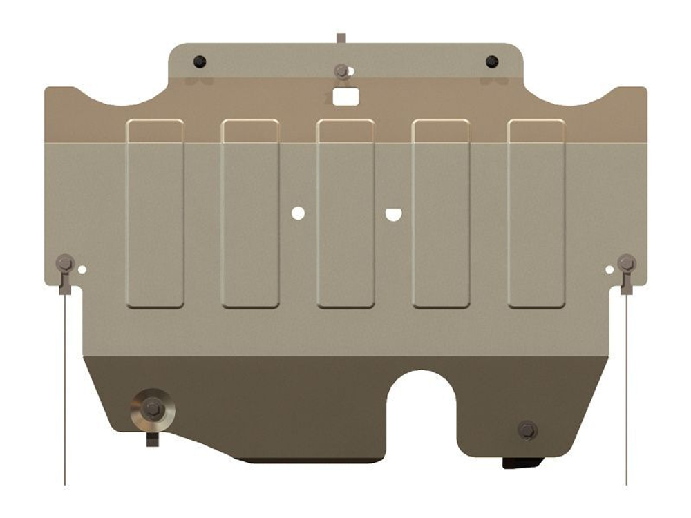 Защита картера и КПП Sheriff для Ford Mondeo IV 2006-2015 арт.08.2436