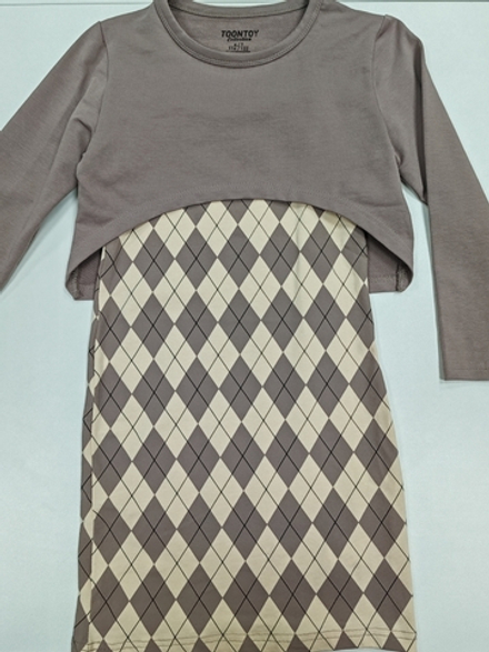 Платье-двойка для девочки