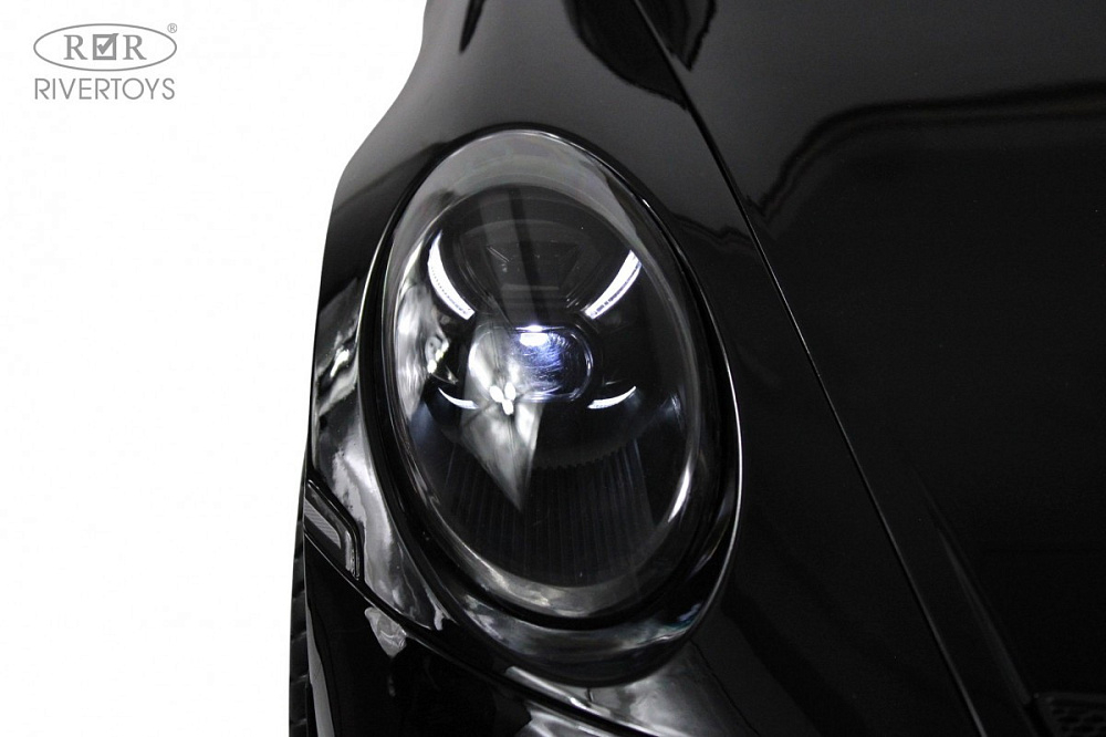 Детский электромобиль RiverToys Porsche 911 GT3 Y911YY Y911YY-BLACK-GLANEC/черный глянец