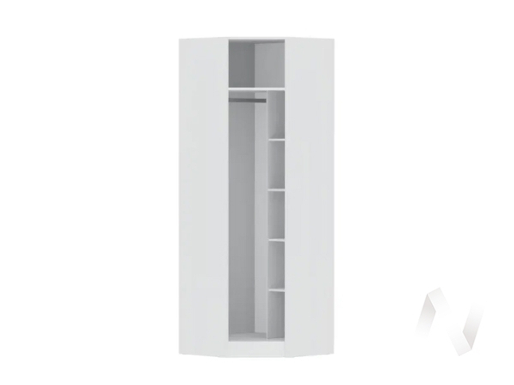 Шкаф угловой Мадрид угол скос (белый)