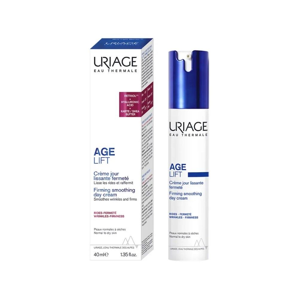 Uriage Age Lift Firming Smoothing Day Cream Дневной разглаживающий укрепляющий крем, 40 мл