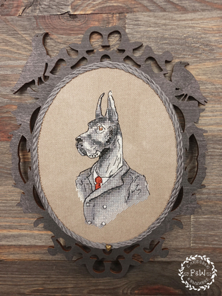 Основа для оформления вышивки "Воронье зеркало"