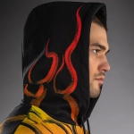 Худи Venum x TEKKEN 8 Yoshimitsu Pullover Hoodie black/orange