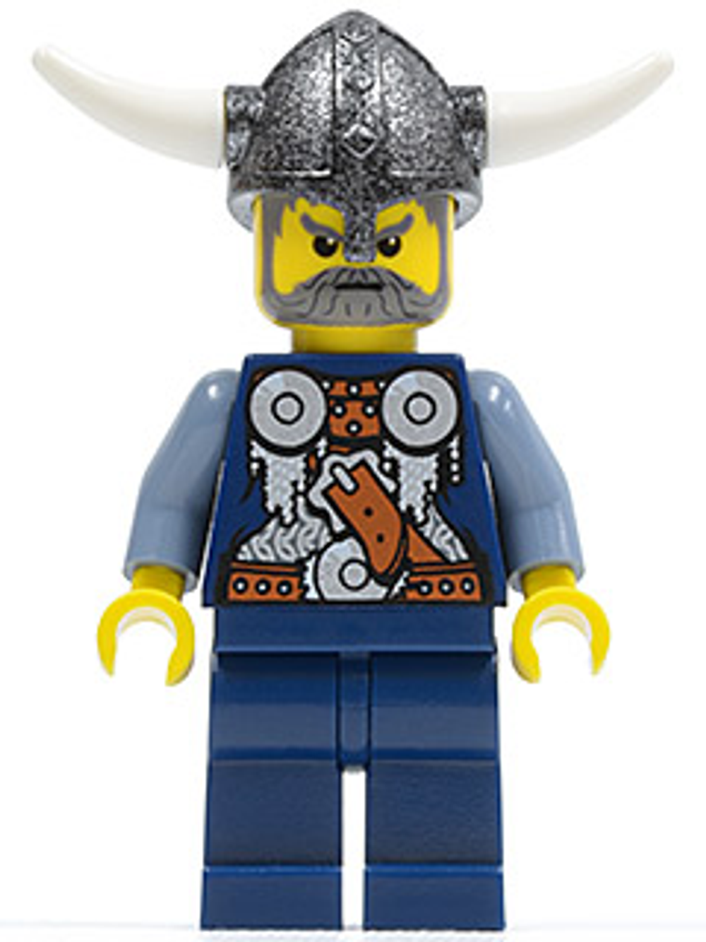 Минифигурка LEGO vik033 Синий Викинг (Слон)