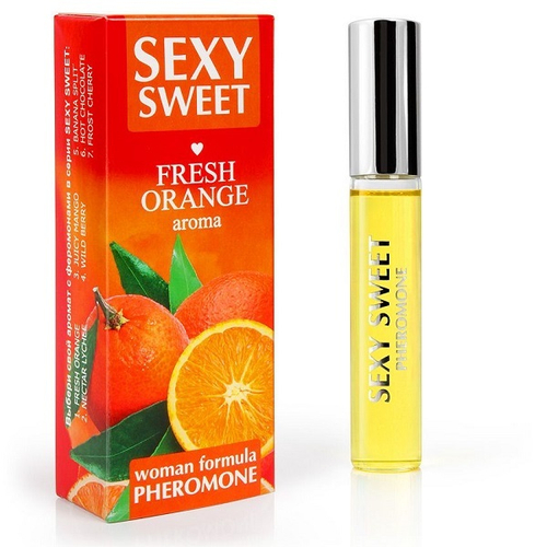Женское парфюмерное масло с феромонами и ароматом апельсина Биоритм Sexy Sweet 10мл