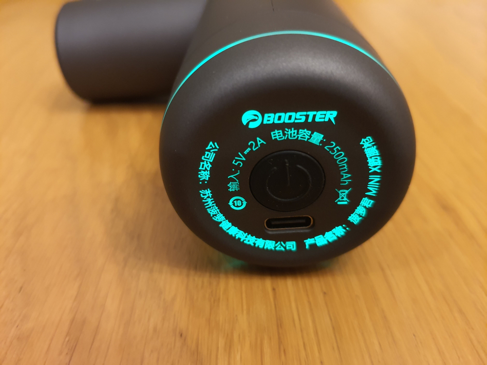 Booster Mini X индикатор заряда