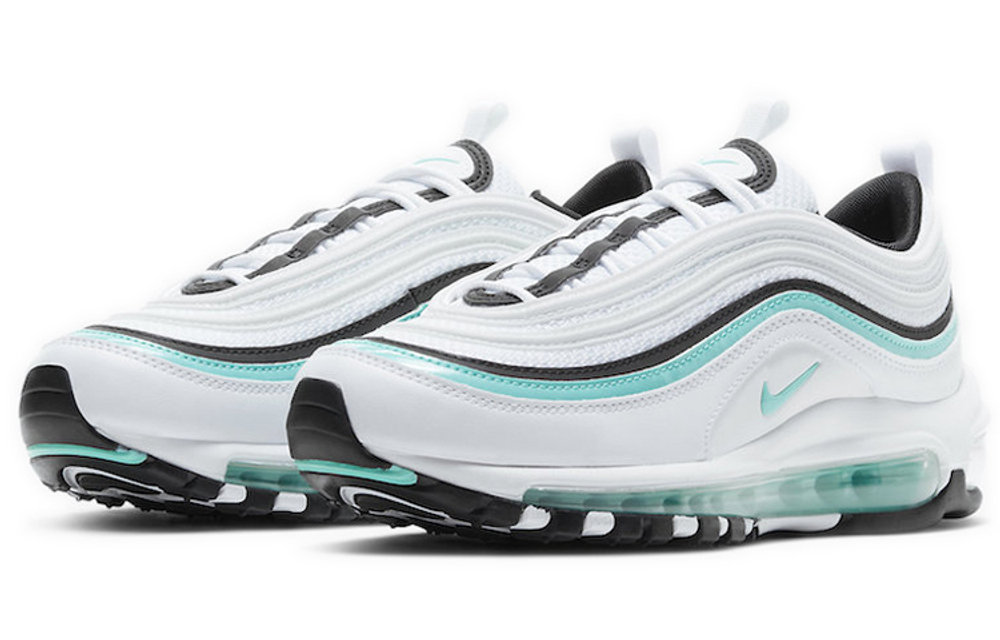 Кроссовки Nike Air Max 97 Aurora Green 3M (Женская размерная сетка)
