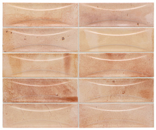 Керамическая плитка для стен EQUIPE HANOI Arco Pink 6,5x20/ЭКИПЕ ХАНОЙ Арко Пинк 6,5x20