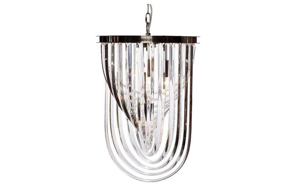 Garda Decor Светильник потолочный изящный (хром)