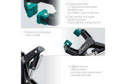 KRAFTOOL  RC-38, 38х38 мм, Зажимная струбцина (32224-04)