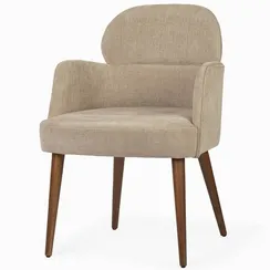 Обеденный стул Noma Arm, бежевый